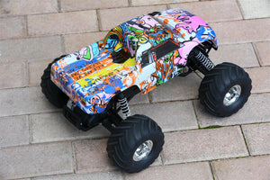 Custom Body Graffiti for Traxxas Bigfoot Stampede 1/10 Truck Car Shell