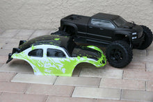 Load image into Gallery viewer, Custom Body Muddy WB Green Buggy for ARRMA BIGROCK BLX 1/10 MONSTER RC TRUCK
