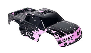 Custom Body Muddy Pink for Traxxas Rustler 2WD 1/10 Truck Car Shell Cover 1:10