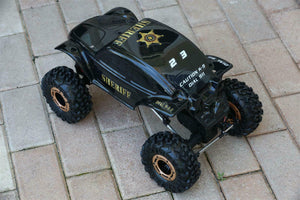 Custom Buggy Body Police Sheriff for Redcat Rockslide / Everest 1/10 Crawler