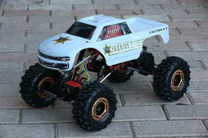 Custom Body Police Sheriff for Redcat Racing Rockslide / Everest 1/10 Crawler