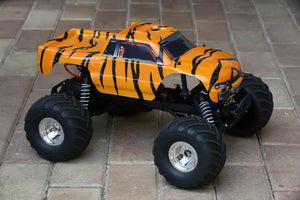 2pk Combo Bodies for Traxxas Stampede Tiger Zebra Body 1/10 Truck Shell Bigfoot