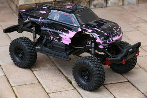 Custom Body Muddy Pink for Traxxas TRX-4 Trail Crawler Truck Car Shell