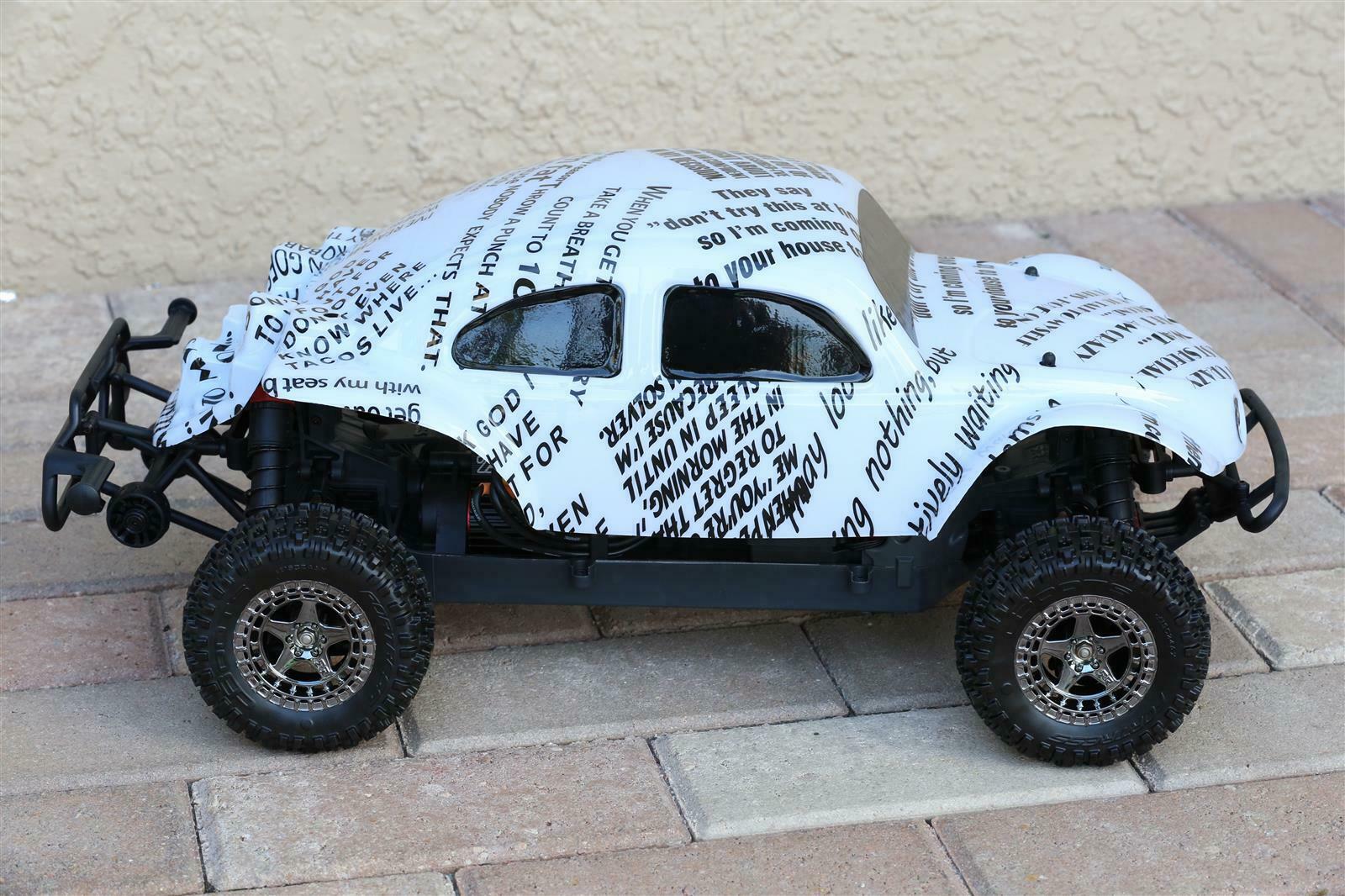 MOD REQUIRED READ! Custom Buggy Body Funny Jokes Beetle Bug for ARRMA Senton