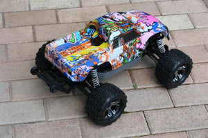 Custom Body Graffiti Pig for Traxxas Stampede 1/10 Truck Car Shell Cover 1:10