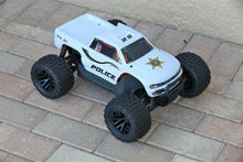 Load image into Gallery viewer, Custom Body Police Sheriff White for ARRMA GRANITE VOLTAGE 1/10 Cover Shell
