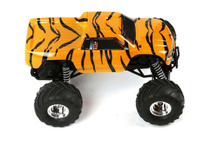 Custom Body Tiger Style for Traxxas 1/10 Bigfoot / Stampede Truck Shell 1:10