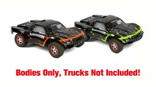 Load image into Gallery viewer, 2pk Custom Bodies Muddy Splash Orange and Green for Traxxas Slash 1/10 1:10 Body
