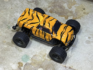 Custom Body Tiger Style for ARRMA VORTEKS 3S BLX 1/10 Stadium Truck