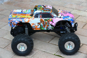 Custom Body Graffiti for Traxxas Bigfoot Stampede 1/10 Truck Car Shell