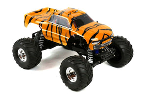 Custom Body Tiger Style for Traxxas 1/10 Bigfoot / Stampede Truck Shell 1:10