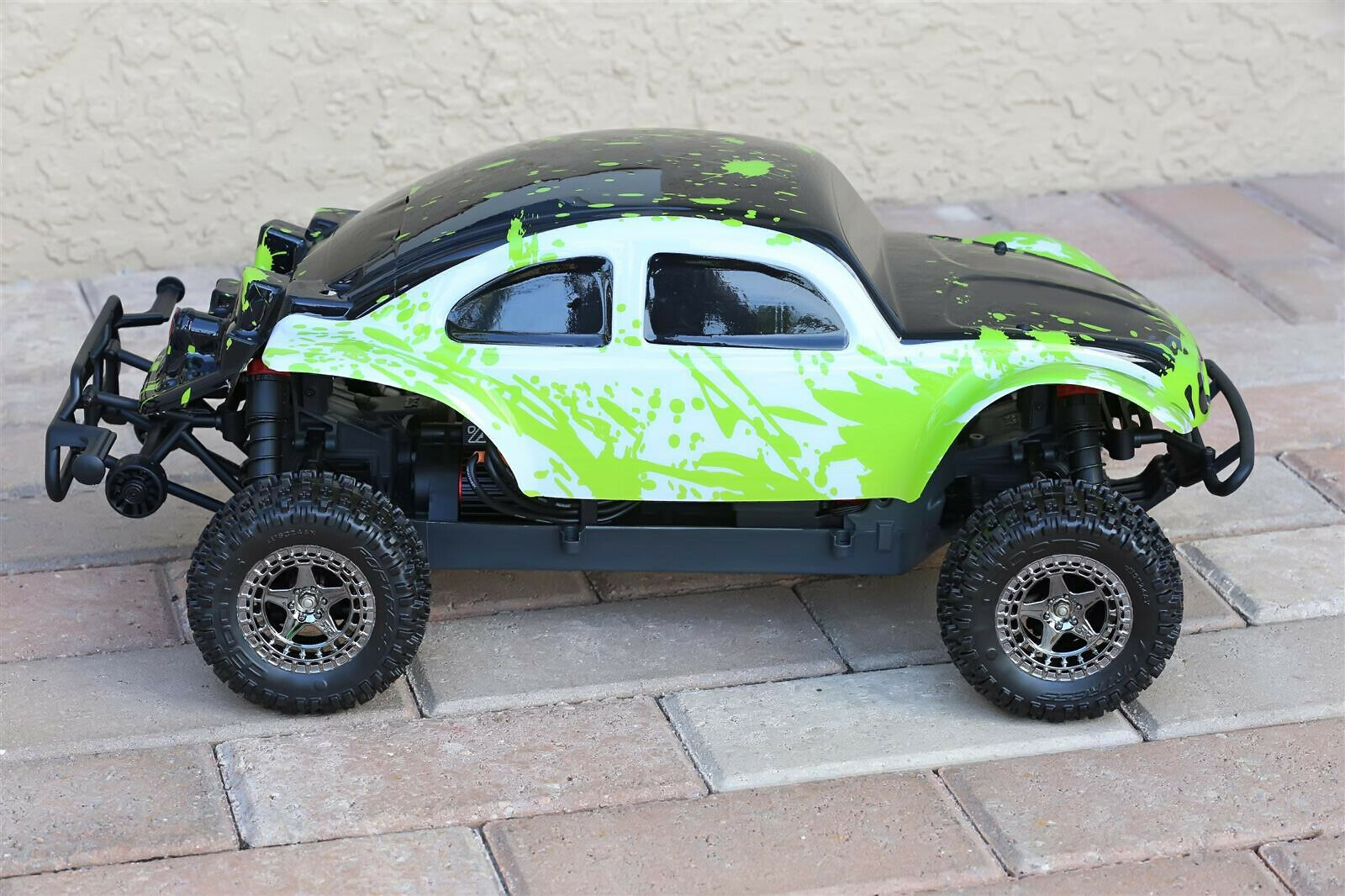 MOD REQUIRED READ! Custom Buggy Body Green WB Splash Beetle Bug for ARRMA Senton