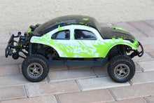 Load image into Gallery viewer, MOD REQUIRED READ! Custom Buggy Body Green WB Splash Beetle Bug for ARRMA Senton
