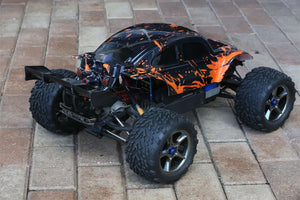 Custom Bug Body Muddy Orange for Traxxas E-Revo 1:10 Scale Baja Bug Beetle