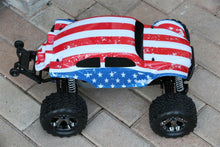 Load image into Gallery viewer, Custom Buggy Body American Flag for Traxxas Stampede 1/10 Truck Car Shell 1:10
