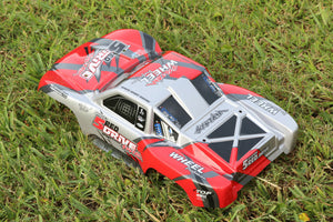 Custom Red Body Fits All Traxxas 1/10 Slash Slayer Shell Cover Baja