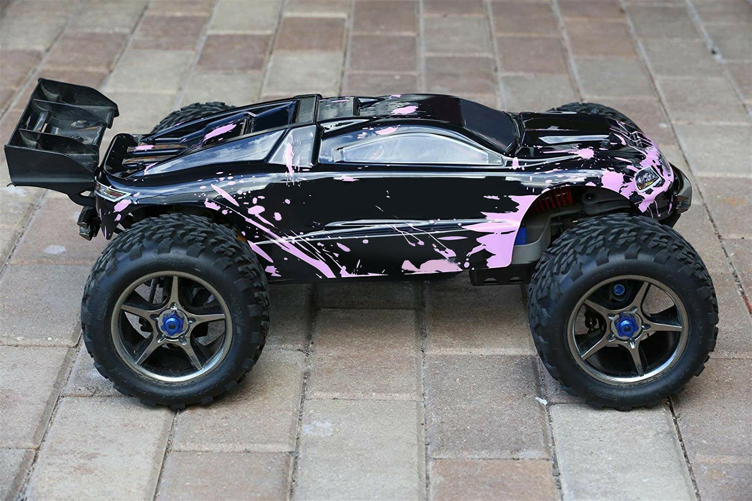 Custom Body Muddy Pink for Traxxas E-Revo RC Car Truck 1/10 TRA 5611X Shell