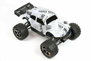 Custom Buggy Body Fake News for Traxxas E-Revo 2.0 1/10 Truck Car Shell Cover