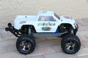 Custom Body Graffiti White for Traxxas Stampede Bigfoot 1/10 Truck Car Shell