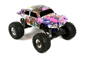 Custom Body Graffiti Buggy for Traxxas 1/10 Bigfoot / Stampede Truck Shell Cover