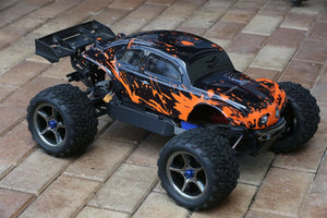 Custom Bug Body Muddy Orange for Traxxas E-Revo 1:10 Scale Baja Bug Beetle