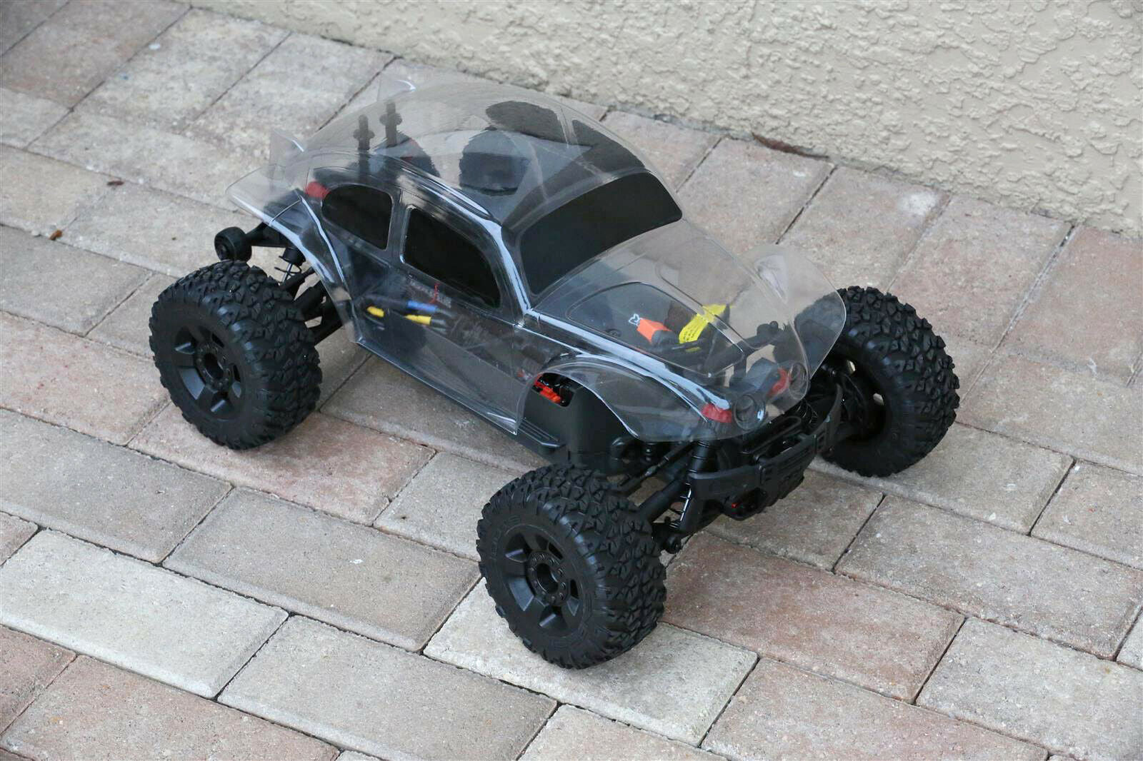 Custom Body Clear Buggy for ARRMA BIGROCK BLX 1/10 MONSTER RC TRUCK