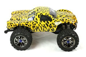 Custom Body Cheetah Style for Traxxas T / E Maxx Shell Cover 3911R E-Maxx