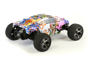 Custom Body Graffiti Pig for Traxxas Rustler 2WD 1/10 Truck Car Shell Cover 1:10