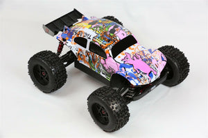 Custom Buggy Body Graffiti Pig for ARRMA Outcast Notorious 1/8 Car Cover Shell