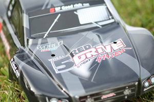 Custom Black Body for Traxxas Truck Car 1/10 Slash Slayer Shell Cover