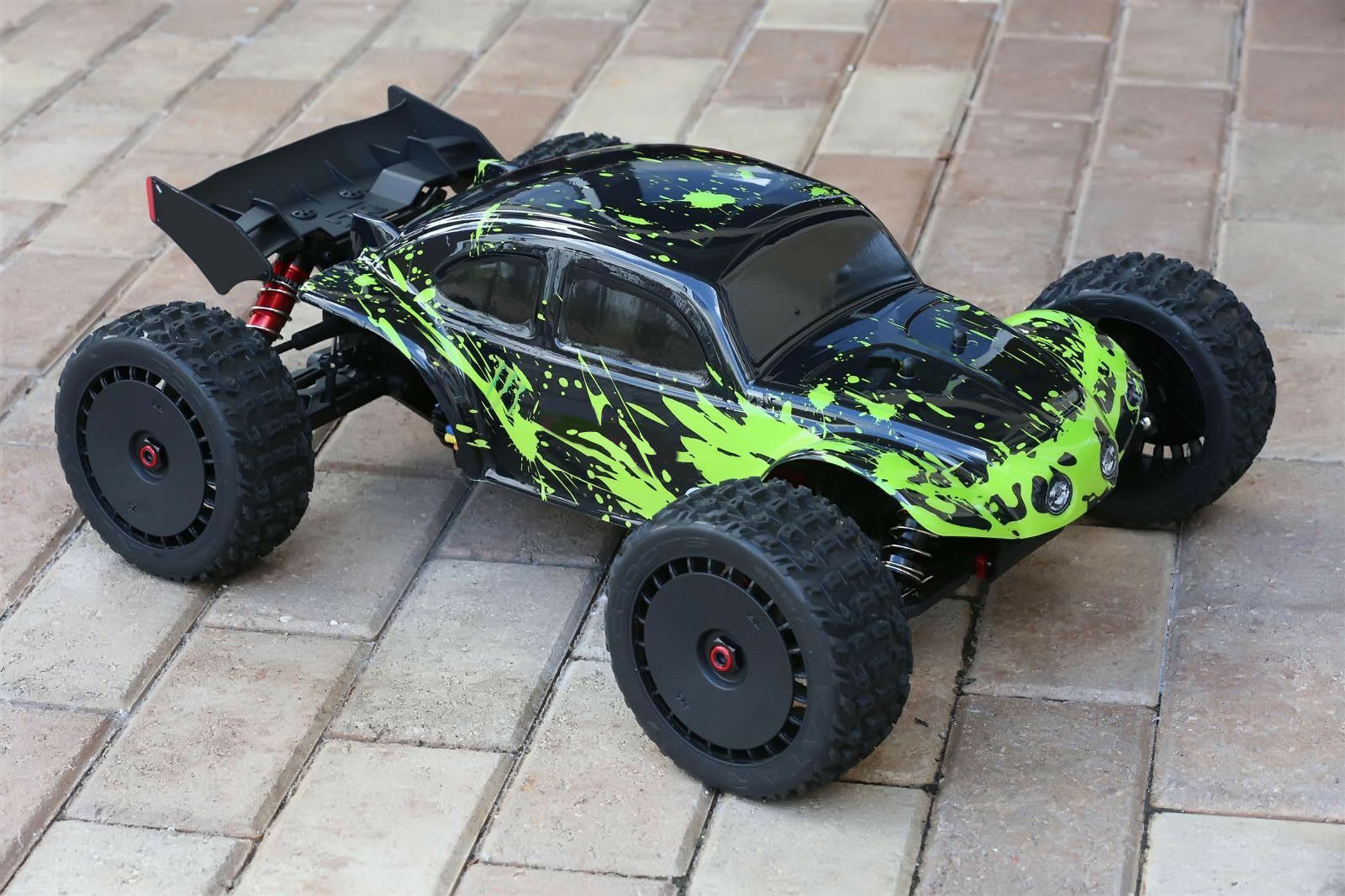 Custom Bug Body Muddy Green for ARRMA 1/8 TALION 6S BLX Brushless Truggy