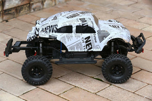 Custom Buggy Body Newspaper Style for Traxxas TRX-4 Trail Crawler Truck Car