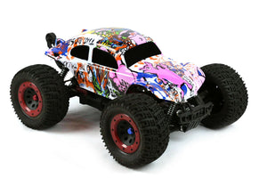 Custom Buggy Body Graffiti Pig for 1/8 RC Truck Thunder Tiger MT4 G3 HPI Savage