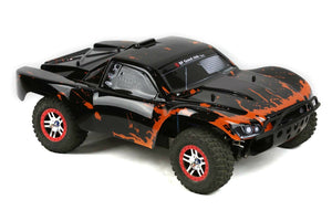 Custom Body Muddy Orange Black for Traxxas 1/10 Slash Truck Car Shell Cover 1:10