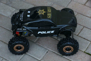 Custom Buggy Body Police Sheriff for Redcat Rockslide / Everest 1/10 Crawler