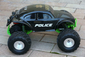 Custom Buggy Body Police Sheriff for Traxxas Skully Grave Digger 1/10 Truck Car