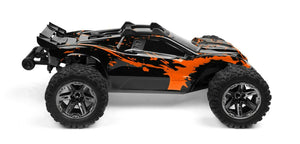 Custom Body Muddy Orange for Traxxas 1/10 Rustler 4x4 Truck Shell Cover