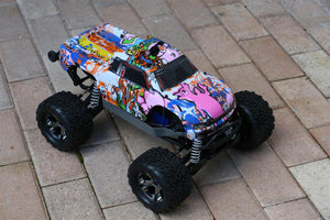 Custom Body Graffiti Pig for Traxxas Stampede 1/10 Truck Car Shell Cover 1:10