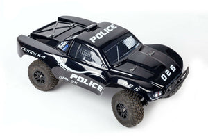 Custom Body Police Style for ProSC10 1/10 Slash 4x4 VXL Slayer Shell Cover 6811