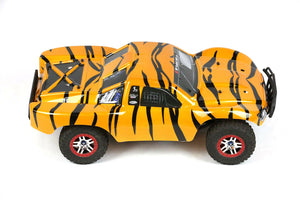 Custom Body Tiger Style for Traxxas 1/10 Slash Truck Car Shell Cover 1:10