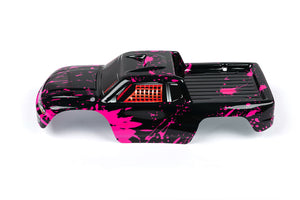 Custom Body Hot Pink for Traxxas Skully Grave Digger 1/10 Truck Car Shell