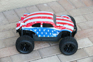 Custom Body American Flag Buggy for ARRMA GRANITE 3S BLX 1/10 Mod Required Read