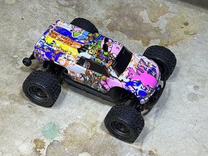 Custom Body Graffiti Pig for ARRMA VORTEKS 3S BLX 1/10 Stadium Truck