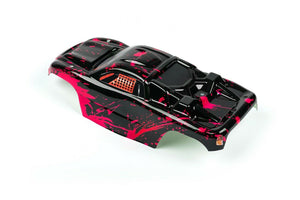 Custom Body Hot Pink for Traxxas Rustler 2WD 1/10 Truck Car Shell Cover 1:10