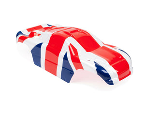 Custom Body England Flag for Traxxas Rustler 2WD 1/10 Truck Car Shell Cover