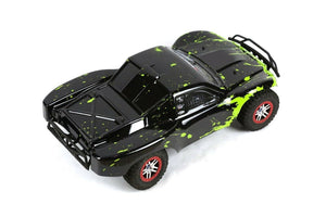 Custom Body Muddy Green Black for Traxxas 1/10 Slash Truck Car Shell Cover 1:10