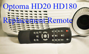 Optoma HD20 HD180 HD200x Projector Replacement Remote Control HD 20 180 200x