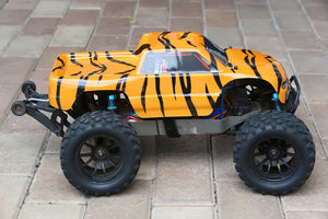 2pk Combo Bodies for Traxxas Stampede Tiger Zebra Body 1/10 Truck Shell Bigfoot