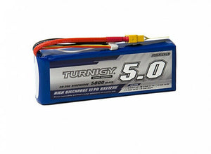 Turnigy 3S 5000mAh Lipo Battery 11.1v 20-30C 3 Cell RC Hobby Truck Car Plane