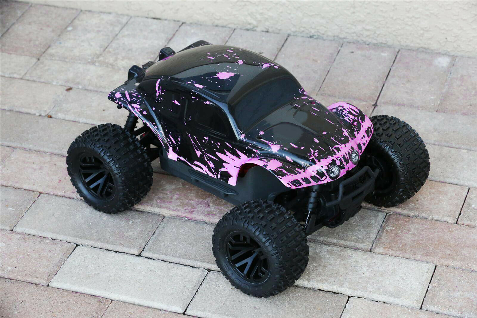 Custom Body Muddy Pink Buggy for ARRMA GRANITE 3S BLX 1/10 Mod Required Read